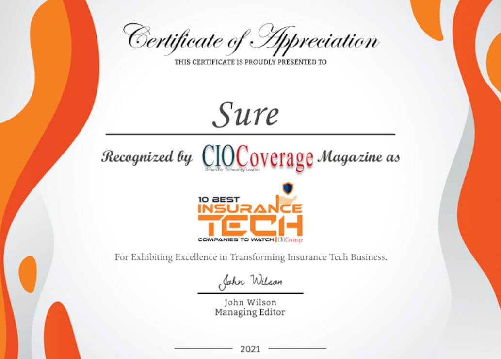 Sure – Unlock the potential of insurance on the internet – CIOCoverage ...