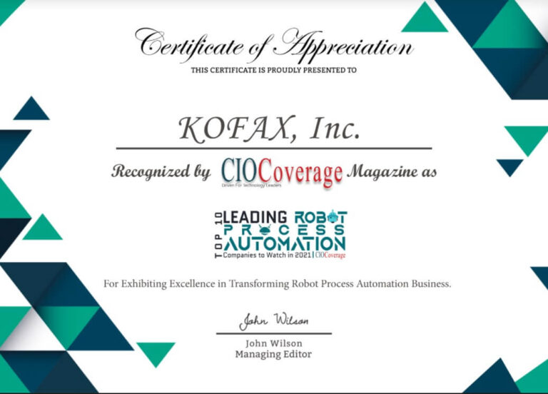 Kofax – Intelligent Automation for Digital Workflow Transformation ...