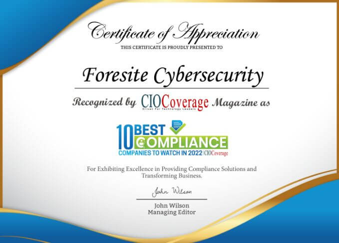 Foresite Cybersecurity – Streamline Your Compliance & Cybersecurity ...